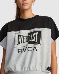 2 Everlast x RVCA - Cropped Sweatshirt for Women  W4TPWBRVP1 RVCA