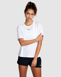 1 VA Essential - T-shirt pour Femme Blanc W4TPWGRVP1 RVCA