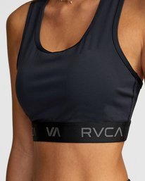 4 VA Sport Cut Out - Medium Impact Sports Bra for Women  W4UNWARVP1 RVCA