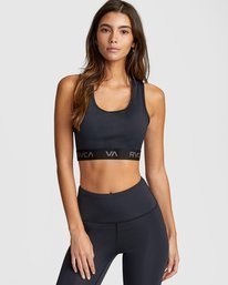2 VA Sport Cut Out - Medium Impact Sports Bra for Women  W4UNWARVP1 RVCA