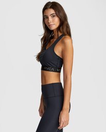 3 VA Sport Cut Out - Medium Impact Sports Bra for Women  W4UNWARVP1 RVCA