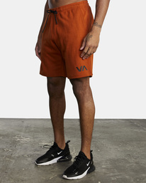 3 VA Sport IV 17" - Bermuda performance da Uomo Brown W4WKMIRVP1 RVCA