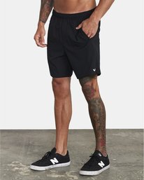 1 Yogger IV 17" - Short de sport pour Homme Noir W4WKMLRVP1 RVCA