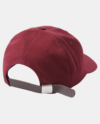 1 ANP - Claspback Cap for Men Red W5CPRERVP1 RVCA