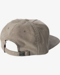 1 Bailey Elder - Gorra con cincha posterior de ajuste para Hombre Beige W5CPRMRVP1 RVCA