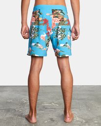 2 Restless - Recycled Swim Shorts for Men  X1BSRDRVS1 RVCA