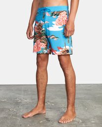 3 Restless - Recycled Swim Shorts for Men  X1BSRDRVS1 RVCA