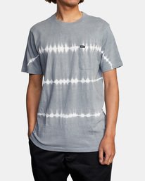 3 Manic Tie Dye - Camisa de manga corta para Hombre Gris X1KTRBRVS1 RVCA