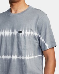 4 Manic Tie Dye - Camisa de manga corta para Hombre Gris X1KTRBRVS1 RVCA