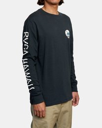 5 Luke Pelletier Skull Bowl - T-shirt manches longues pour Homme Noir X1LSRBRVS1 RVCA