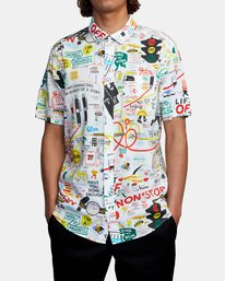 1 Espo - Short Sleeve Shirt for Men  X1SHRGRVS1 RVCA