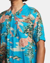 4 Kyuka - Camisa de manga corta para Hombre  X1SHRLRVS1 RVCA