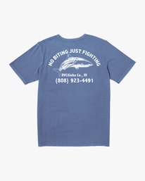 1 No Biting - Camiseta para Hombre Azul X1SSRJRVS1 RVCA