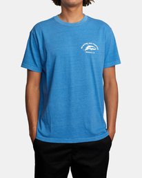 2 No Biting - Camiseta para Hombre Azul X1SSRJRVS1 RVCA