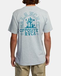 3 Hi-Des - T-Shirt for Men Grey X1SSRORVS1 RVCA
