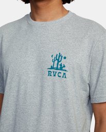 5 Hi-Des - T-Shirt for Men Grey X1SSRORVS1 RVCA