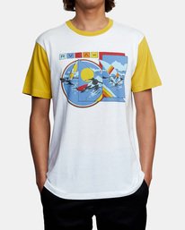 1 Evan Mock Tourist Blocked - Short Sleeve Top for Men  X1SSRSRVS1 RVCA