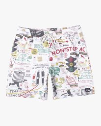 0 Espo Elastic - Recycled Swim Shorts for Men White X1VORBRVS1 RVCA