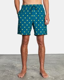 1 VA Elastic - Recycled Swim Shorts for Men  X1VORFRVS1 RVCA