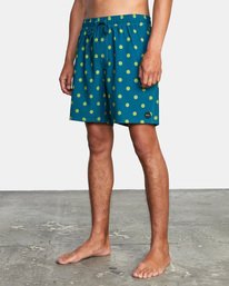 3 VA Elastic - Recycled Swim Shorts for Men  X1VORFRVS1 RVCA