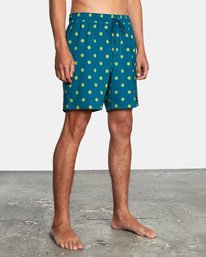 4 VA Elastic - Recycled Swim Shorts for Men  X1VORFRVS1 RVCA