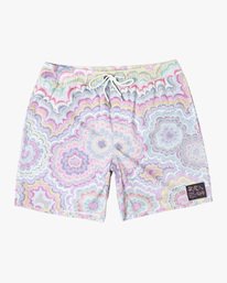 0 Kelsey Elastic - Recycled Swim Shorts for Men  X1VORGRVS1 RVCA