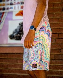 8 Kelsey Elastic - Recycled Swim Shorts for Men  X1VORGRVS1 RVCA