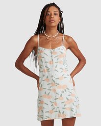 7 Luke Pelletier Floral - Robe sans manches pour Femme Vert X3DRRCRVS1 RVCA