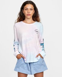 0 Peace - Long Sleeve T-Shirt for Women  X3LSRARVS1 RVCA