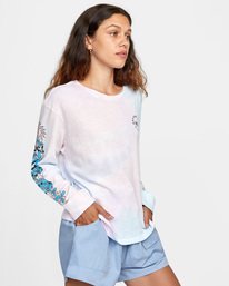 4 Peace - Long Sleeve T-Shirt for Women  X3LSRARVS1 RVCA
