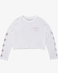 0 Luke Pelletier Skull Shred - Long Sleeve T-Shirt for Women  X3LSRDRVS1 RVCA