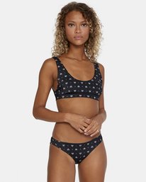 1 Foulard Cheeky - Mutandina bikini in materiale riciclato da Donna White X3SBRFRVS1 RVCA
