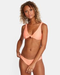 1 La Jolla Medium - Bikini Bottoms for Women Orange X3SBRIRVS1 RVCA