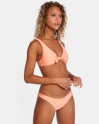 3 La Jolla Medium - Bikini Bottoms for Women Orange X3SBRIRVS1 RVCA