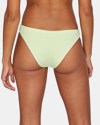 6 Solid - Low Rise Bikini Bottoms da Donna Green X3SBRWRVS1 RVCA