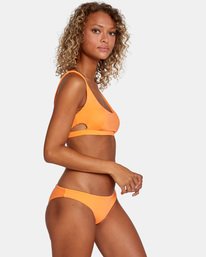 3 Solid - Low Rise Bikini Bottoms for Women  X3SBRWRVS1 RVCA