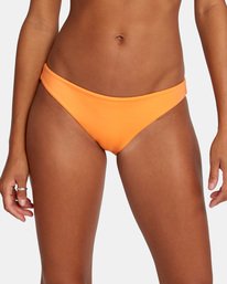 4 Solid - Low Rise Bikini Bottoms for Women  X3SBRWRVS1 RVCA