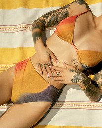 0 Trippy Dana High Rise Cheeky - Bikini Bottoms for Women  X3SBRXRVS1 RVCA