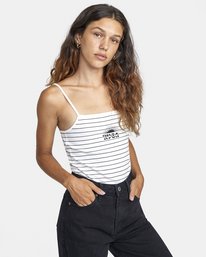 3 Vibrations - Tank Top for Women  X3SGRBRVS1 RVCA