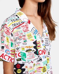 4 Espo Vacay - Short Sleeve Shirt for Women  X3SHRFRVS1 RVCA