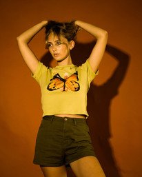 0 Trippy Dana Butterfly - T-Shirt for Women  X3SSRBRVS1 RVCA
