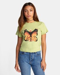 1 Trippy Dana Butterfly - T-Shirt for Women  X3SSRBRVS1 RVCA