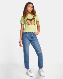 3 Trippy Dana Butterfly - T-Shirt for Women  X3SSRBRVS1 RVCA