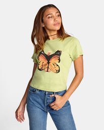 4 Trippy Dana Butterfly - T-Shirt for Women  X3SSRBRVS1 RVCA