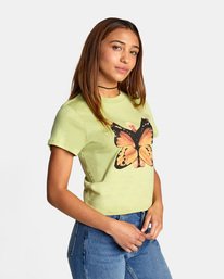 7 Trippy Dana Butterfly - T-Shirt for Women  X3SSRBRVS1 RVCA