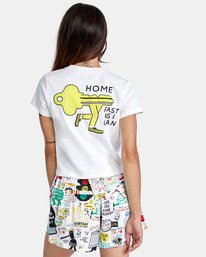 1 Espo Time - Camiseta para Mujer  X3SSRDRVS1 RVCA