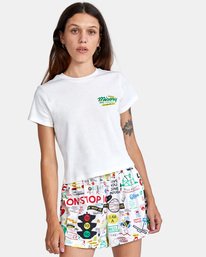0 Espo Time - Camiseta para Mujer  X3SSRDRVS1 RVCA