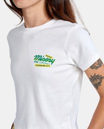 4 Espo Time - Camiseta para Mujer  X3SSRDRVS1 RVCA