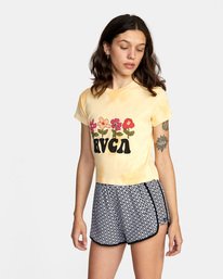 3 Freedom Flower - T-Shirt for Women  X3SSRERVS1 RVCA