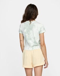 2 Freedom Flower - T-Shirt for Women White X3SSRERVS1 RVCA